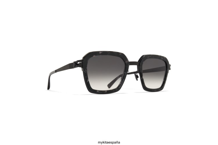 brumoso montura: a50 negro/negro havana|lente: negro crudo degradado acetato MYKITA ERT23230