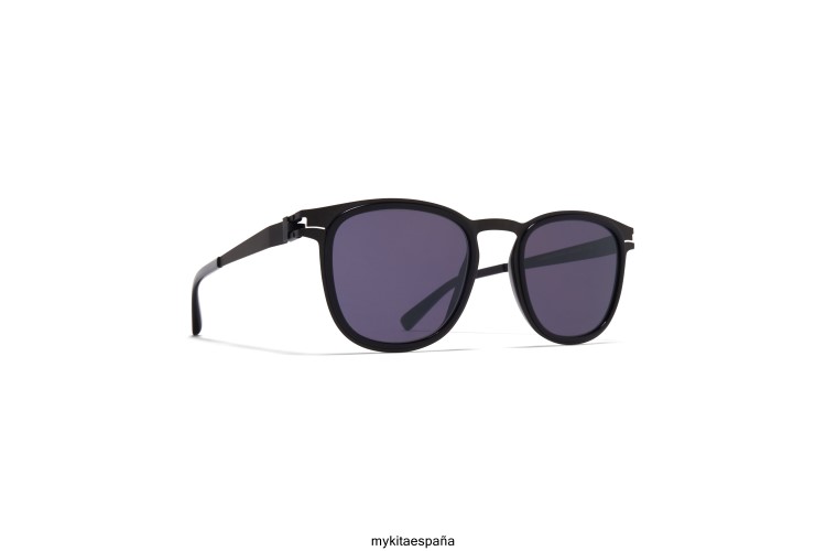 cantará marco: a6 negro/negro|lente: gris frío sólido acetato MYKITA ERT23158