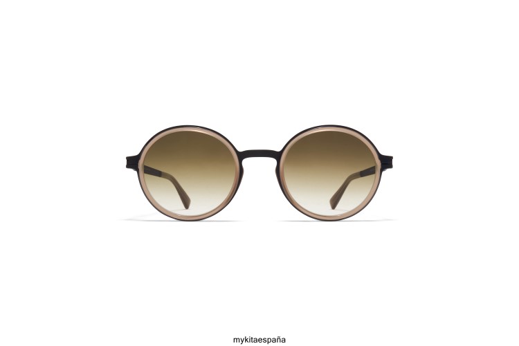 dayo montura: a70 negro/taupe|lente: marrón natural degradado acetato MYKITA ERT23185