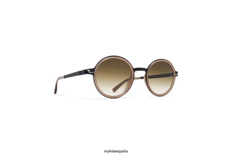 dayo montura: a70 negro/taupe|lente: marrón natural degradado acetato MYKITA ERT23185