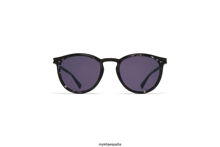 siwa montura: a50 negro/negro havana|lente: gris frío sólido acetato MYKITA ERT23235