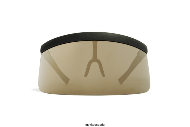 margarita montura: md1 negro azabache|lente: escudo dorado bernhard willhelm MYKITA ERT2384