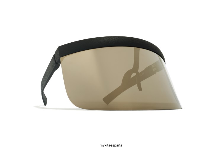 margarita montura: md1 negro azabache|lente: escudo dorado bernhard willhelm MYKITA ERT2384