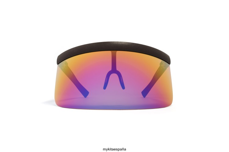 margarita montura: md22 marrón ébano|lente: escudo flash arcoíris bernhard willhelm MYKITA ERT2386
