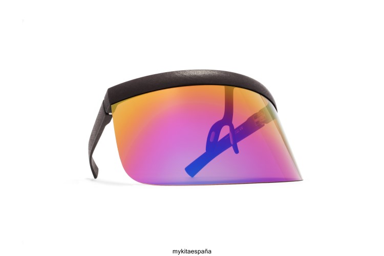 margarita montura: md22 marrón ébano|lente: escudo flash arcoíris bernhard willhelm MYKITA ERT2386