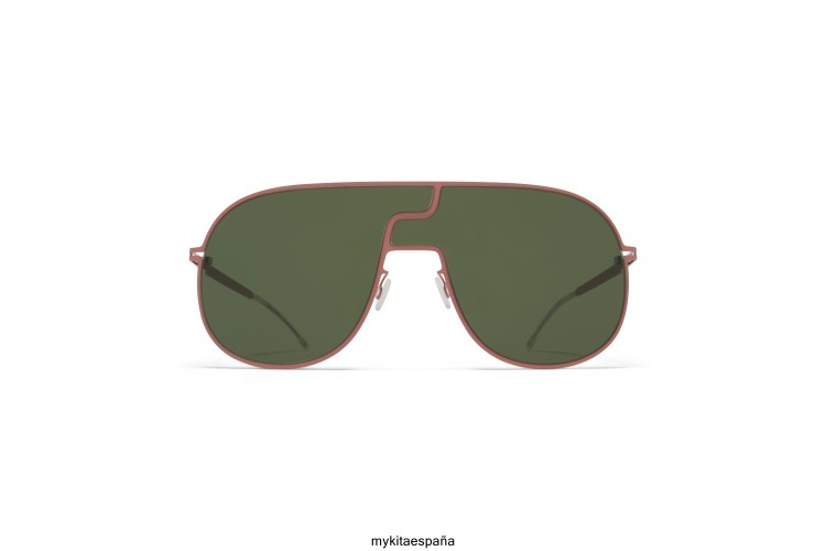 estudio12.1 montura: arcilla rosa|lente: verde oliva estudio MYKITA ERT2334