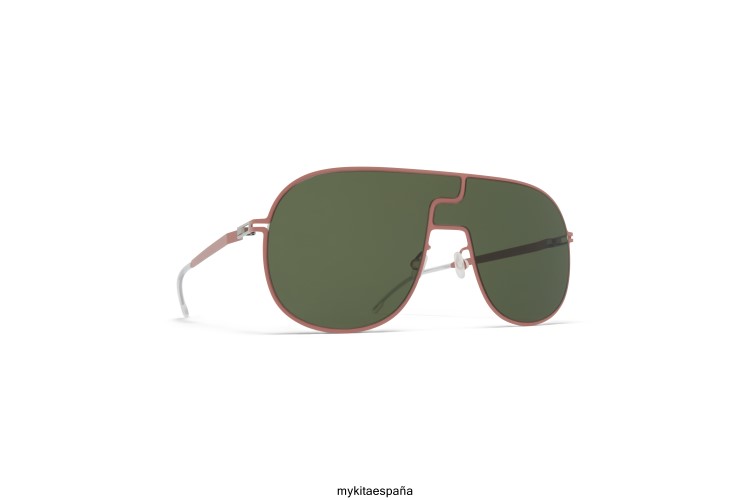 estudio12.1 montura: arcilla rosa|lente: verde oliva estudio MYKITA ERT2334