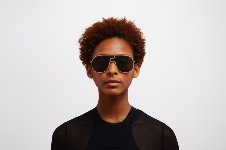 estudio12.1 montura: arcilla rosa|lente: verde oliva estudio MYKITA ERT2334