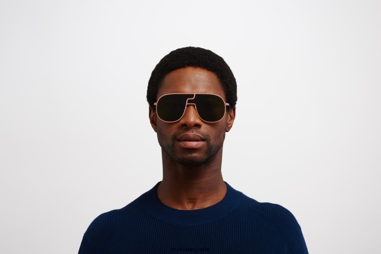 estudio12.1 montura: arcilla rosa|lente: verde oliva estudio MYKITA ERT2334