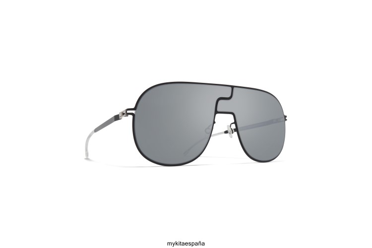estudio12.1 montura: negro azabache|lente: plata flash estudio MYKITA ERT2331
