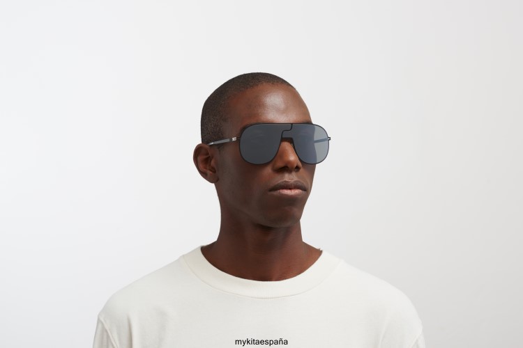 estudio12.1 montura: negro azabache|lente: plata flash estudio MYKITA ERT2331
