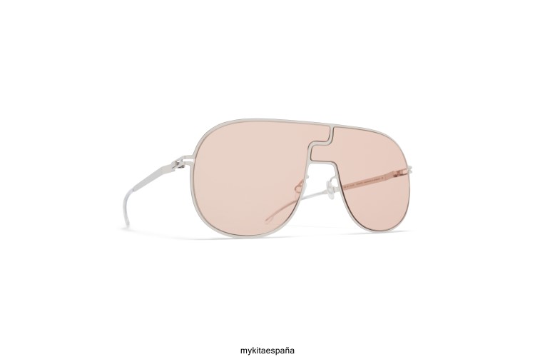 estudio12.1 montura: plata brillante|lente: nude solid estudio MYKITA ERT2336