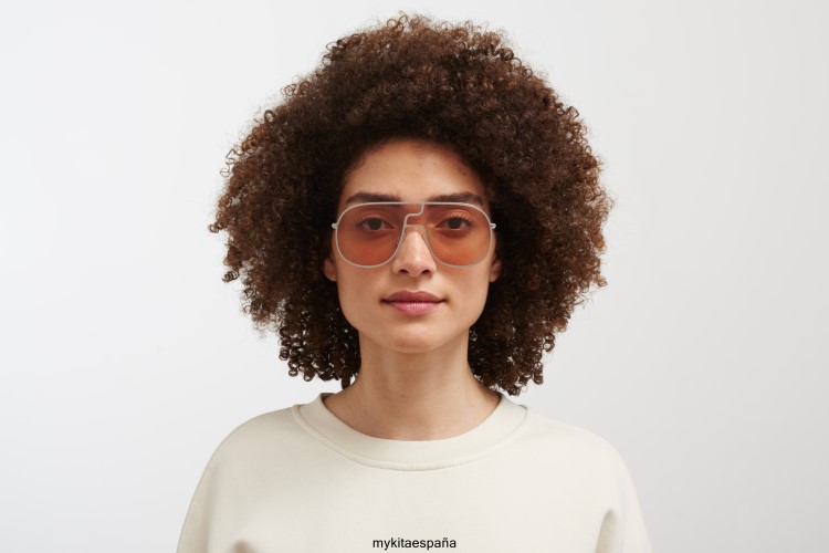 estudio12.1 montura: plata brillante|lente: nude solid estudio MYKITA ERT2336