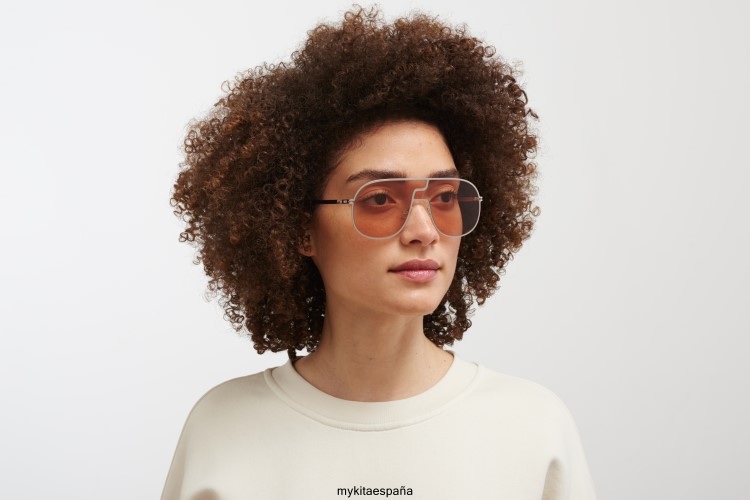estudio12.1 montura: plata brillante|lente: nude solid estudio MYKITA ERT2336
