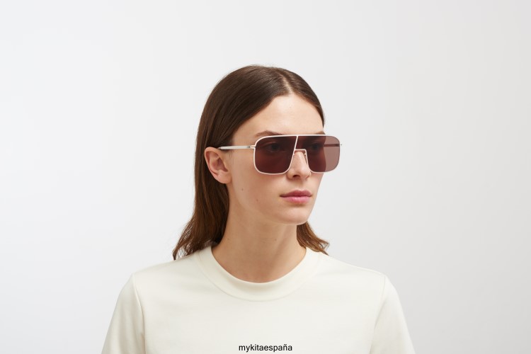 estudio12.2 montura: aurore|lente: rosewood brown shield estudio MYKITA ERT2340