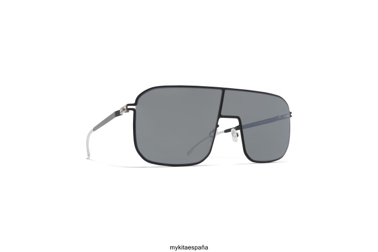 estudio12.2 montura: negro azabache|lente: plata flash estudio MYKITA ERT2345