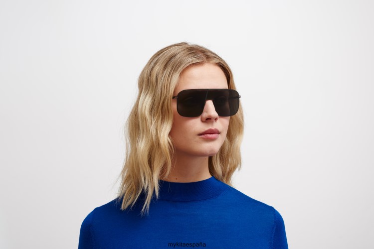 estudio12.2 montura: negro|lente: gris oscuro sólido estudio MYKITA ERT2339