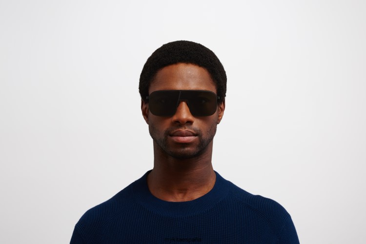 estudio12.2 montura: negro|lente: gris oscuro sólido estudio MYKITA ERT2339