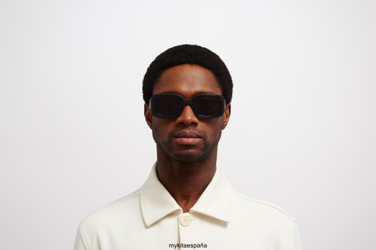 estudio13.1 montura: ma1 pitch black/black havana|lente: cool grey solid estudio MYKITA ERT23131