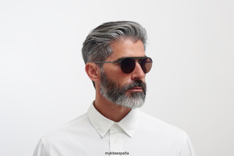 ml01 montura: mh51 verde safari/grafito|lente: marrón leica polarizada leica MYKITA ERT2360