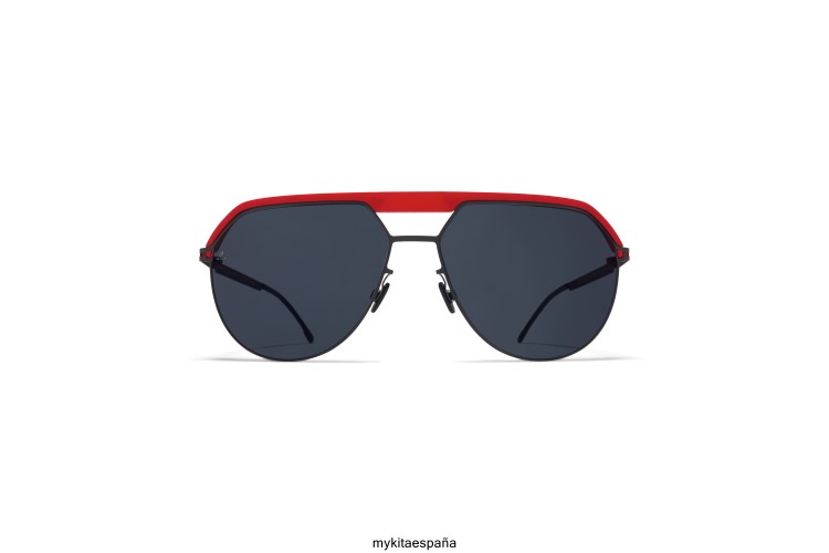 ml02 montura: mh55 leica rojo/negro|lente: leica negro sólido leica MYKITA ERT2366