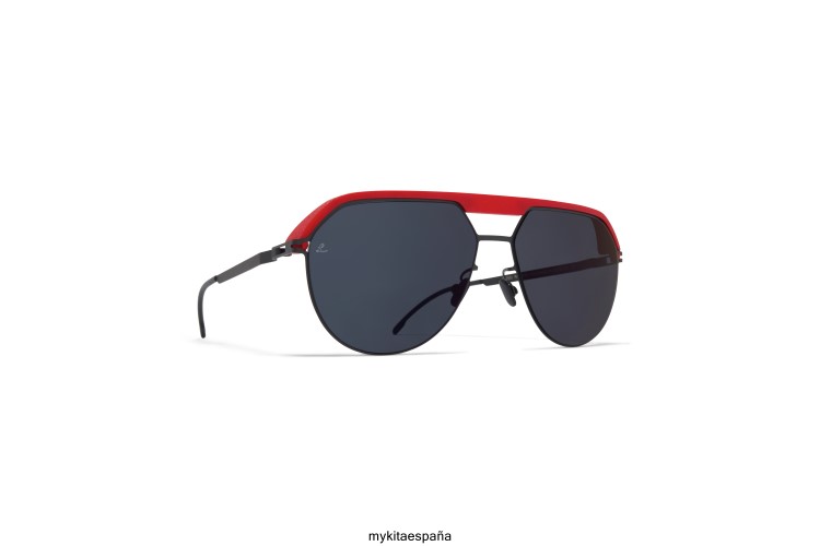 ml02 montura: mh55 leica rojo/negro|lente: leica negro sólido leica MYKITA ERT2366