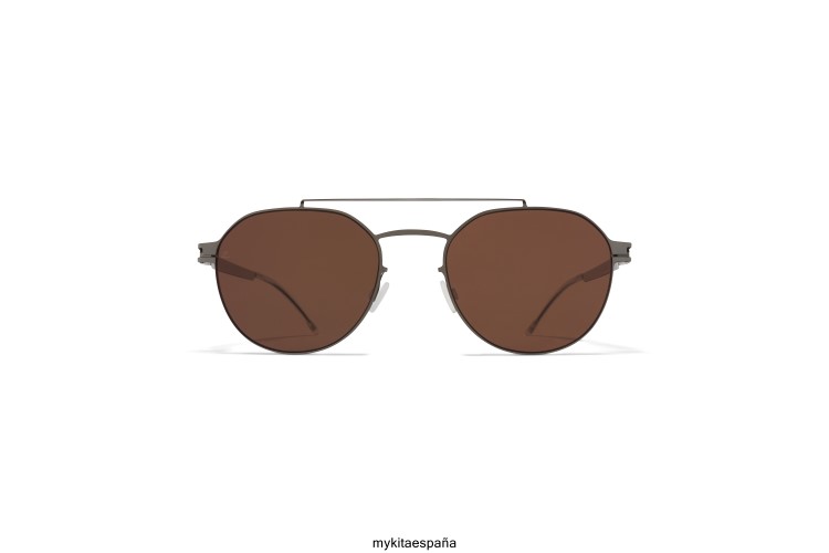 ml04 montura: grafito brillo/verde safari|lente: marrón leica polarizada leica MYKITA ERT2372