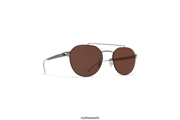 ml04 montura: grafito brillo/verde safari|lente: marrón leica polarizada leica MYKITA ERT2372