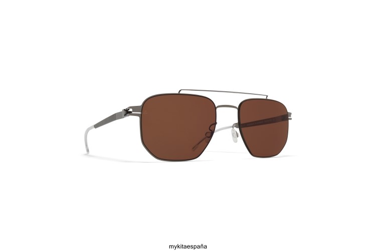 ml05 montura: grafito brillo/verde safari|lente: marrón leica polarizada leica MYKITA ERT2373