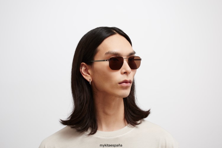 ml05 montura: grafito brillo/verde safari|lente: marrón leica polarizada leica MYKITA ERT2373