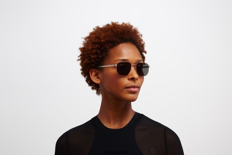 ml05 montura: plata mate|lente: leica g15 solid + bordes rojos leica MYKITA ERT2374