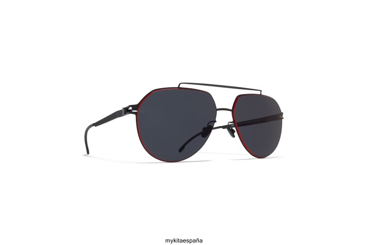 ml13 montura: negra|lente: leica negra polarizada + re leica MYKITA ERT2381