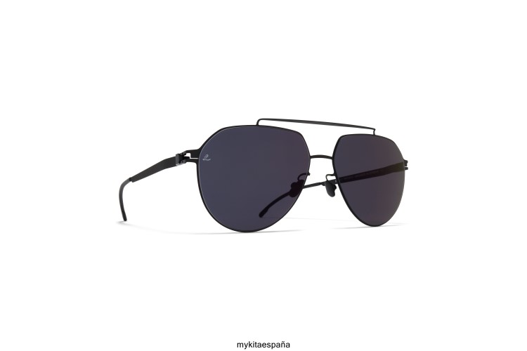 ml13 montura: negro/blanco|lente: leica negro sólido leica MYKITA ERT2382