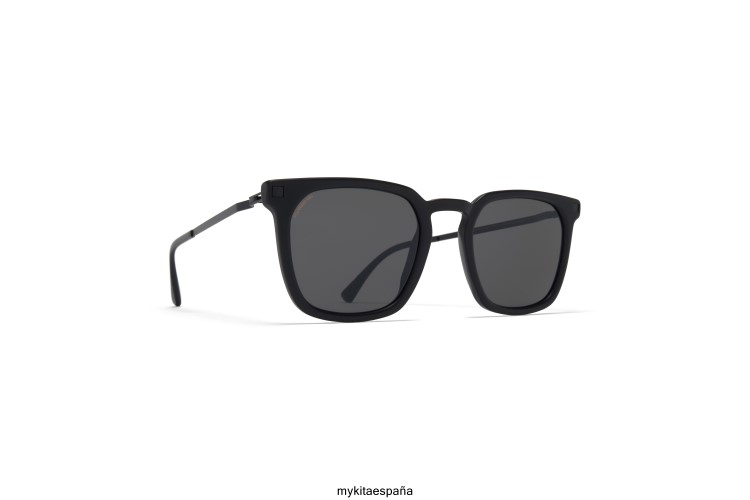 Borga montura: c98 negro mate/negro|lente: gris polarizado pro hi-con ligero MYKITA ERT23113