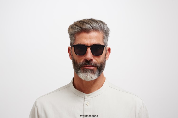 Borga montura: c98 negro mate/negro|lente: gris polarizado pro hi-con ligero MYKITA ERT23113