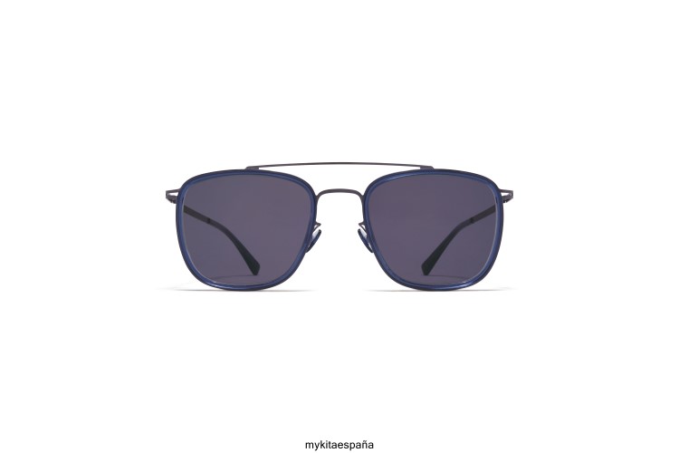 Jeppe montura: a66 mora/océano profundo|lente: gris frío sólido ligero MYKITA ERT2328