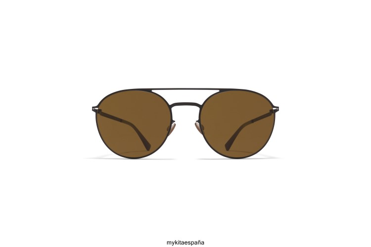 Julian montura: negro|lente: marrón crudo sólido ligero MYKITA ERT2330