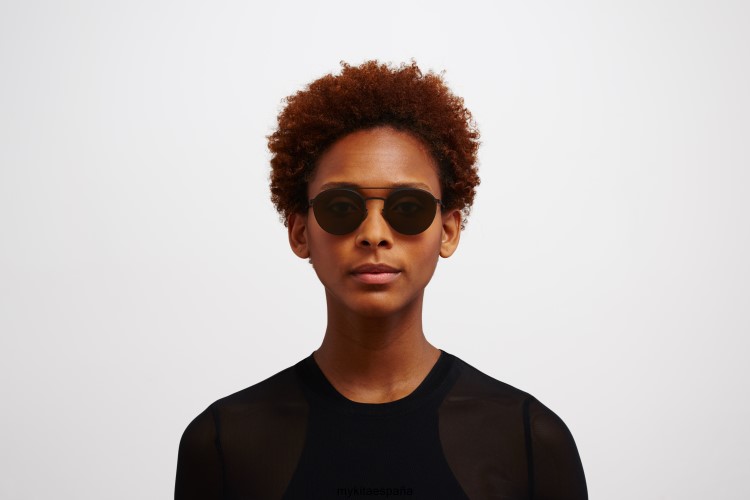 Julian montura: negro|lente: marrón crudo sólido ligero MYKITA ERT2330