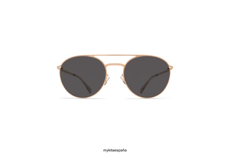 Julian montura: oro champán|lente: gris oscuro sólido ligero MYKITA ERT2329