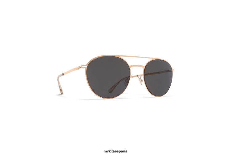 Julian montura: oro champán|lente: gris oscuro sólido ligero MYKITA ERT2329