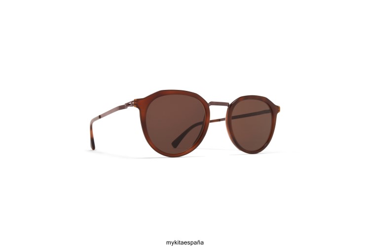 Paulson montura: a47 mocca/zanzibar|lente: marrón sólido ligero MYKITA ERT23214