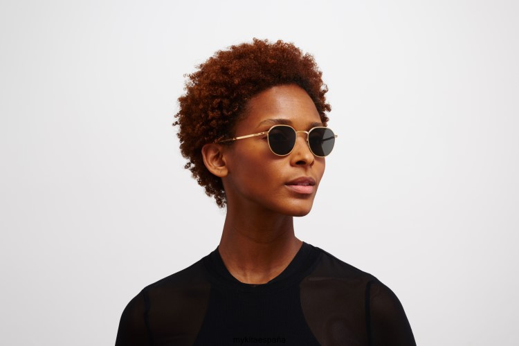 Talví montura: oro brillante|lente: gris oscuro sólido ligero MYKITA ERT23217