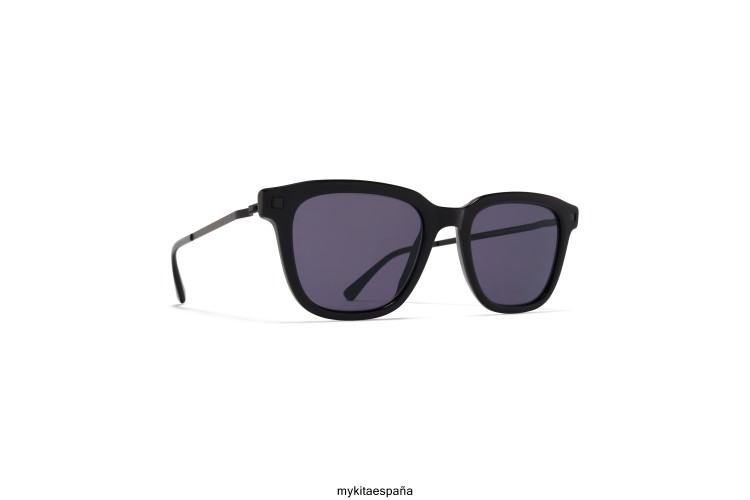 encina montura: c2 negro/negro|lente: gris frío sólido ligero MYKITA ERT23118