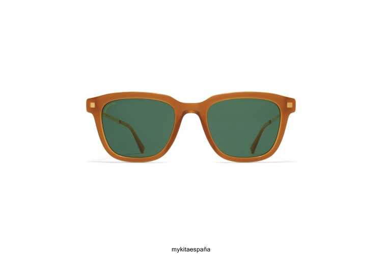 encina montura: c99 marron marron oscuro/brillo go|lente: pol. profesional verde 15 ligero MYKITA ERT23120