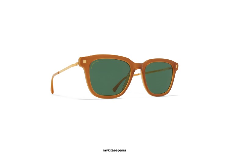 encina montura: c99 marron marron oscuro/brillo go|lente: pol. profesional verde 15 ligero MYKITA ERT23120