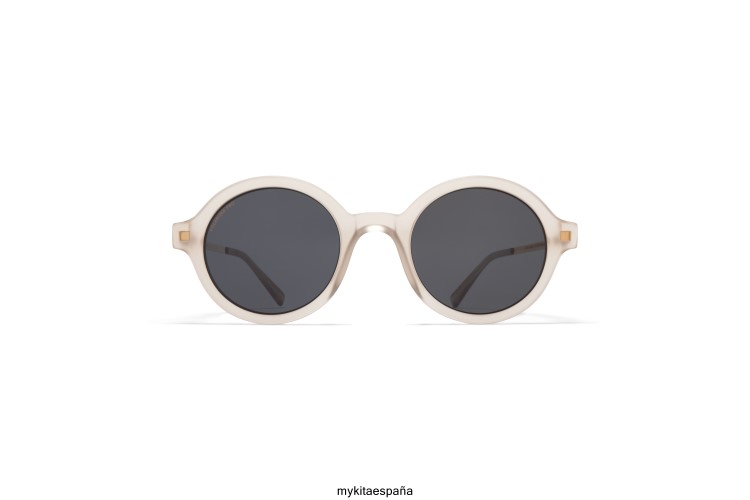 esbo montura: c101 champán mate/brillante go|lente: gris polarizado pro hi-con ligero MYKITA ERT23174