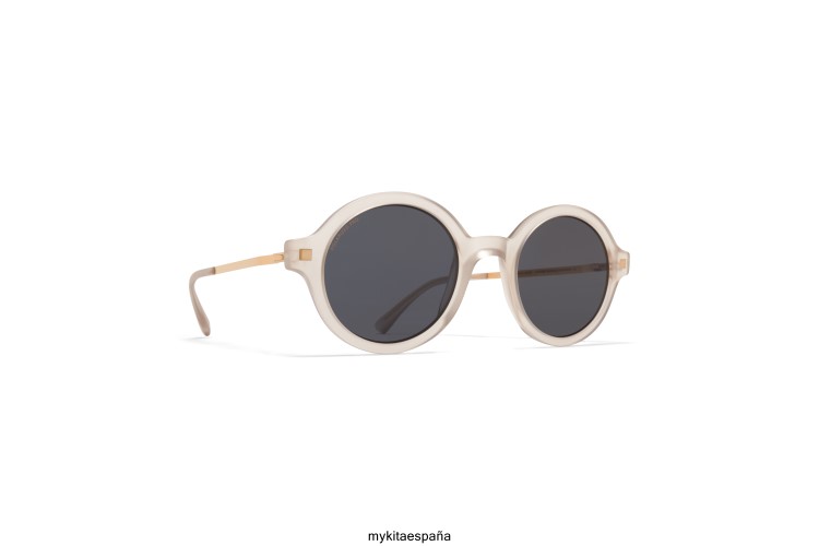 esbo montura: c101 champán mate/brillante go|lente: gris polarizado pro hi-con ligero MYKITA ERT23174