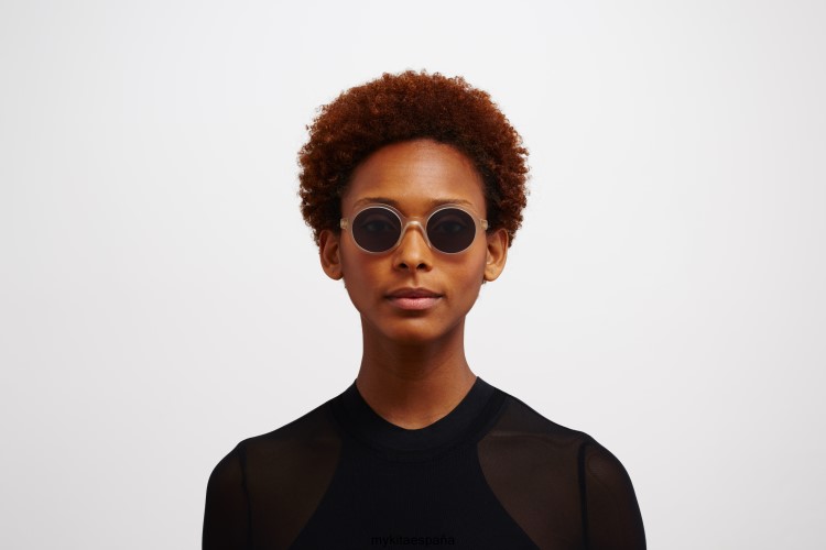 esbo montura: c101 champán mate/brillante go|lente: gris polarizado pro hi-con ligero MYKITA ERT23174