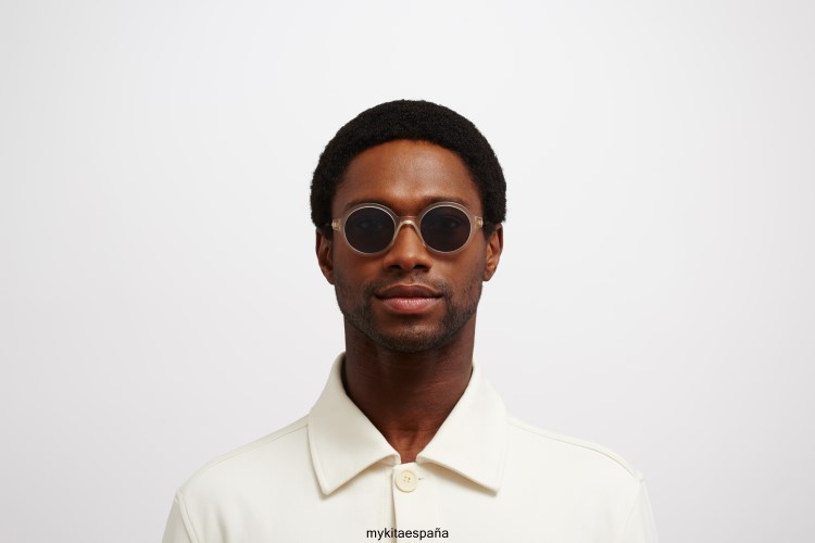 esbo montura: c101 champán mate/brillante go|lente: gris polarizado pro hi-con ligero MYKITA ERT23174