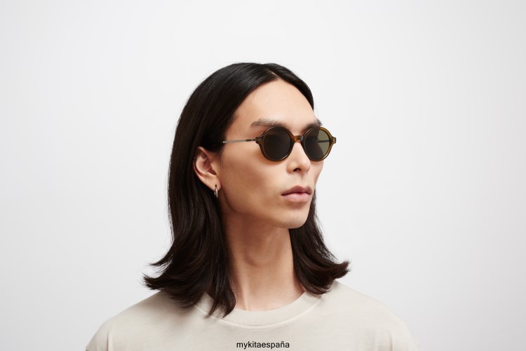 esbo montura: c114 peridot/grafito brillante|lente: crudo verde sólido ligero MYKITA ERT23179
